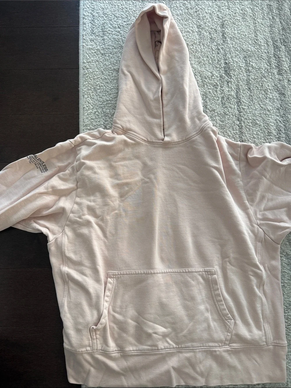 TALENTLESS Pale Pink Kids Hoodie & Jogger Set